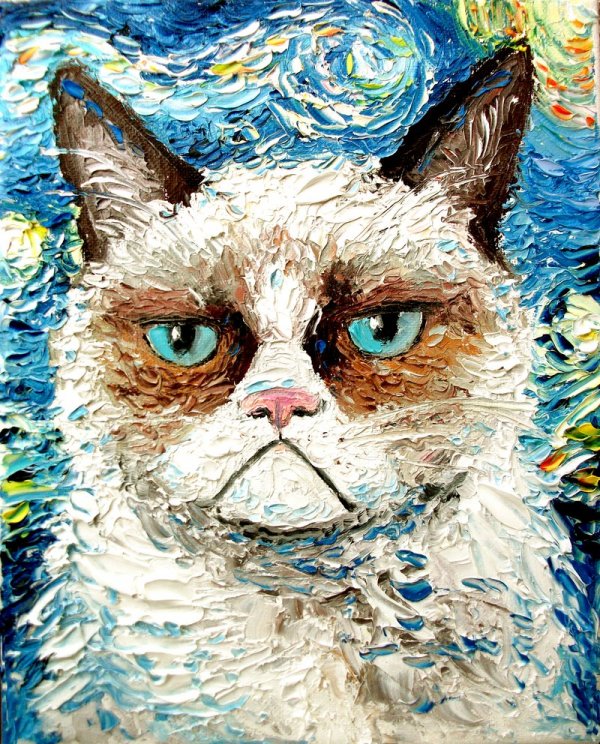 Vincent Van No Grumpy Cat